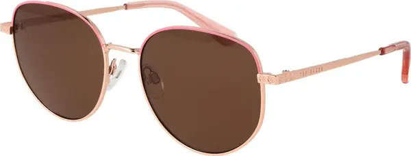Rose Gold Metal Sunglasses
