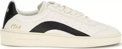Multicolor Calf Leather Bos Taurus Low Top Sneakers