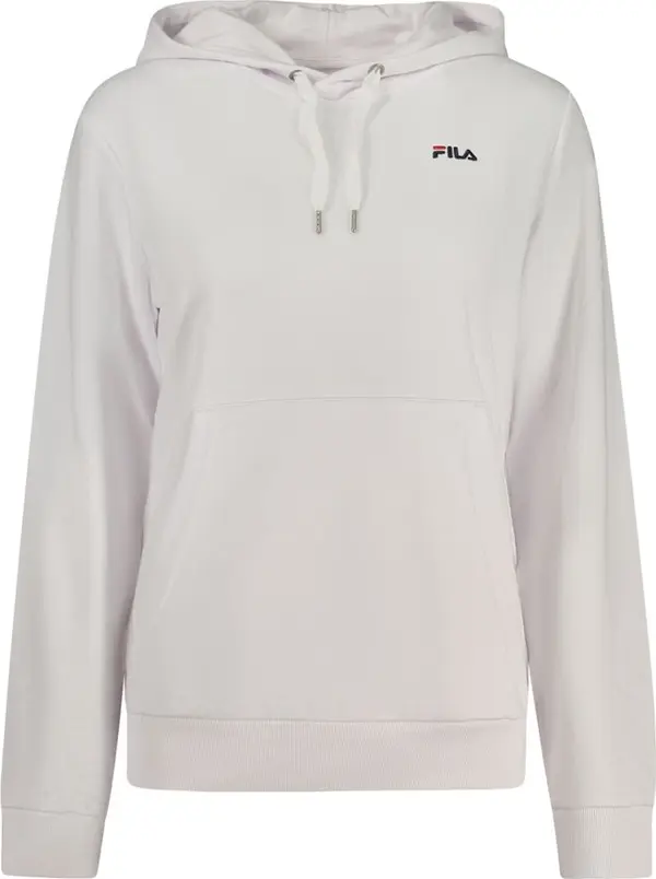 White Cotton Women Sweatshirt