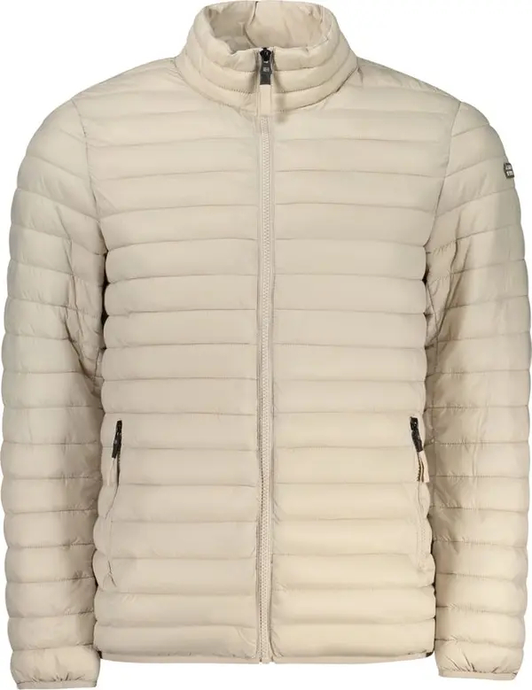Beige Poliammide Men's Jacket