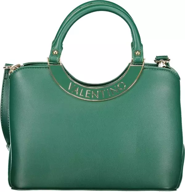 Verde Polyurethane Women's Bag with Adjustable Shoulder Strap