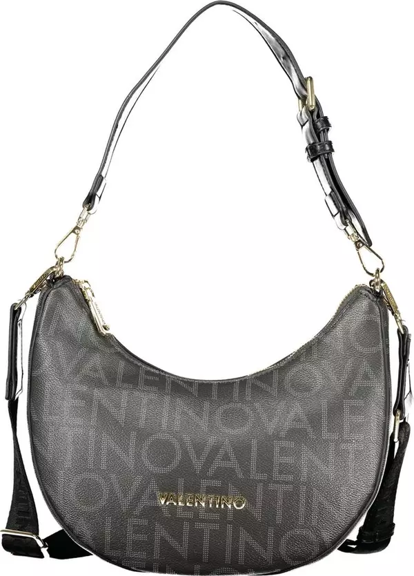 Black Polyurethane Womens Bag