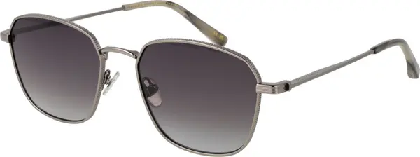 Gray Metal Sunglasses