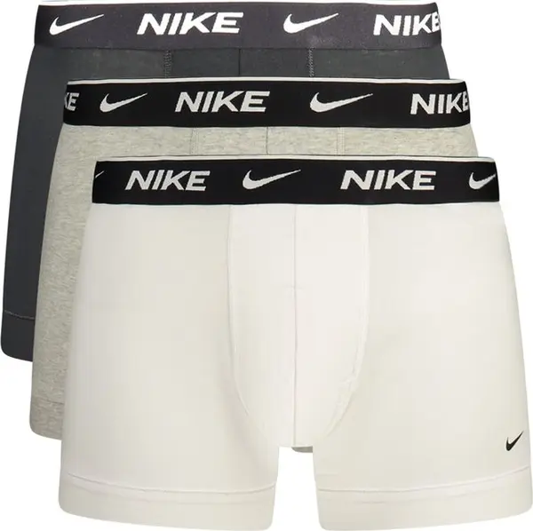 Grey Cotton Men Boxer Short