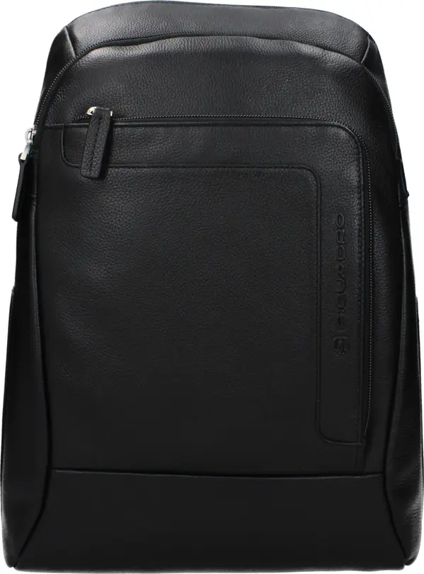 Black Leather Backpack