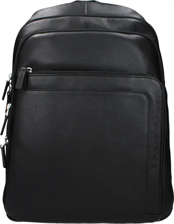 Black Leather Backpack
