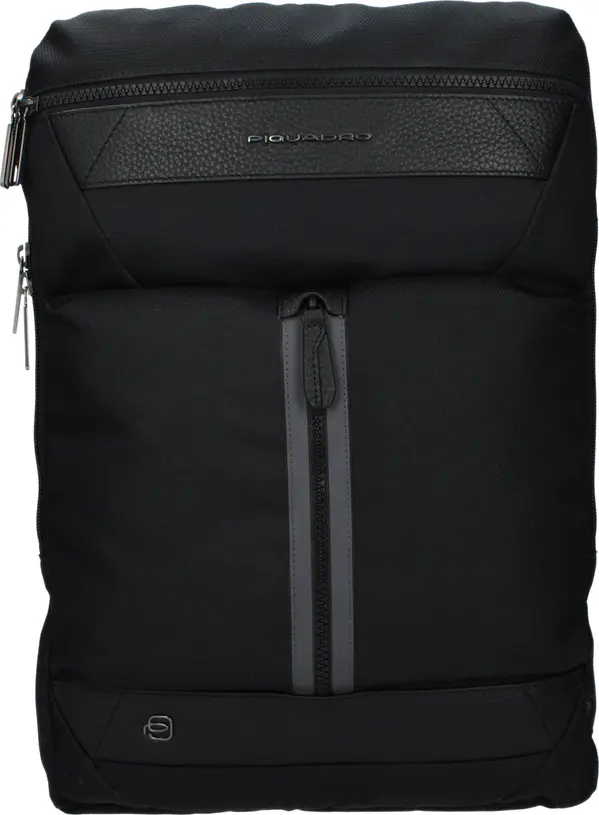Black Fabric Backpack