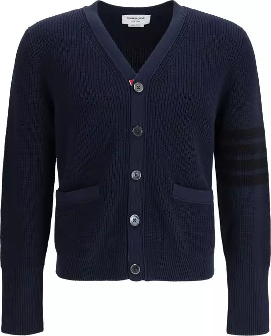 Blue Cotton Cardigan