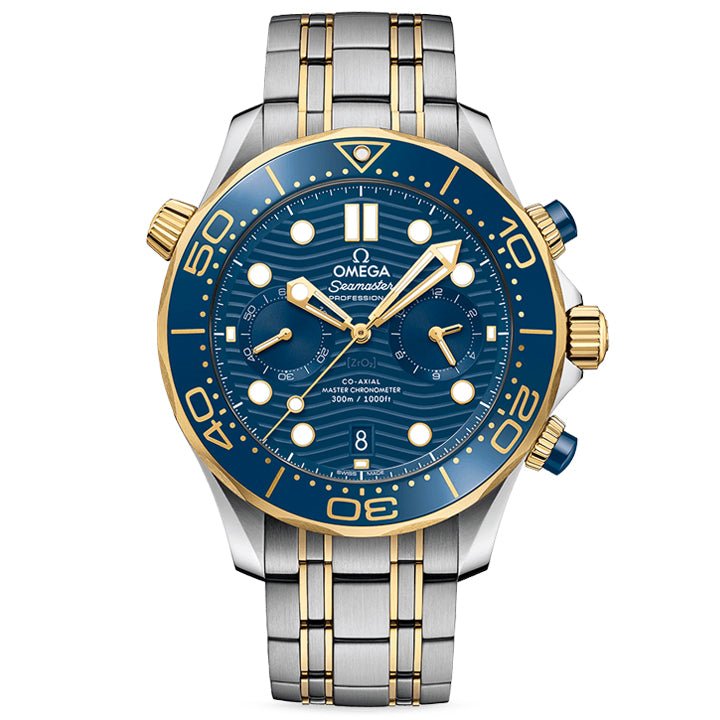 Omega Seamaster Diver 300M Co Axial Master Chronometer Chronograph 44 mm