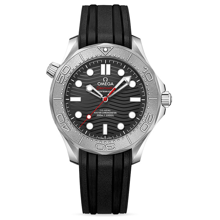 Omega Seamaster Diver 300m Nekton Edition Steel on Rubber Strap
