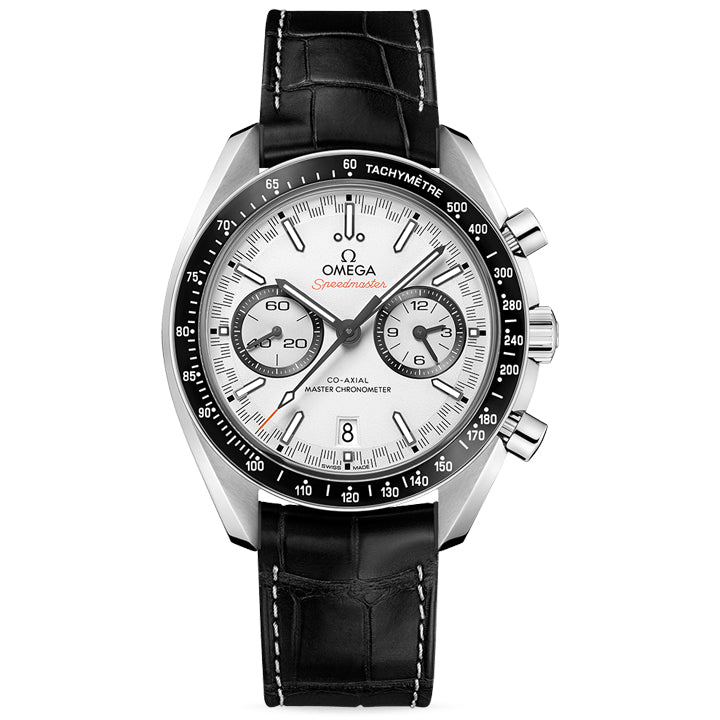 Omega Speedmaster Racing Steel on Leather Strap