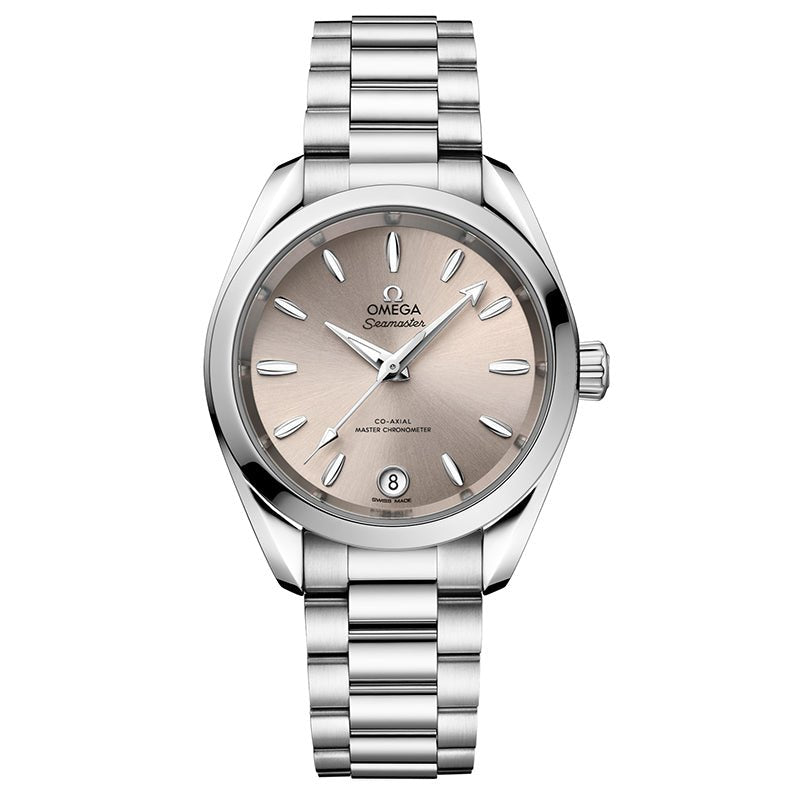 Omega Seamaster Aqua Terra 150m Co Axial Master Chronometer 34mm Sandstone