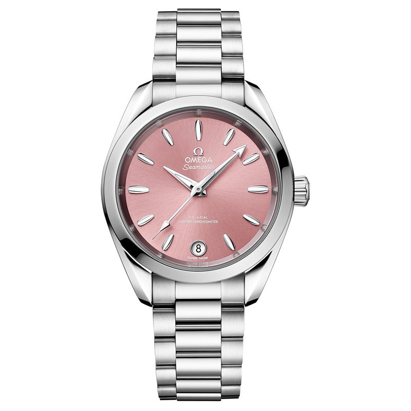 Omega Seamaster Aqua Terra 150m Co Axial Master Chronometer 34mm Shell Pink