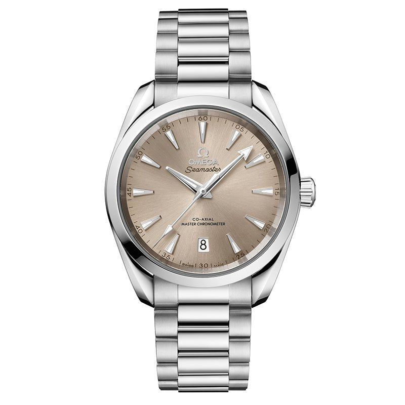 Omega Seamaster Aqua Terra 150m Co Axial Master Chronometer 38mm Sandstone
