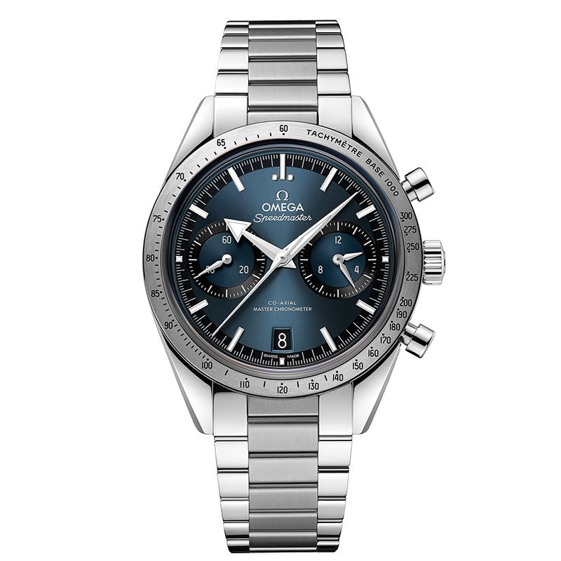 Omega Speedmaster '57 Co Axial Master Chronometer Chronograph 40.5mm Blue