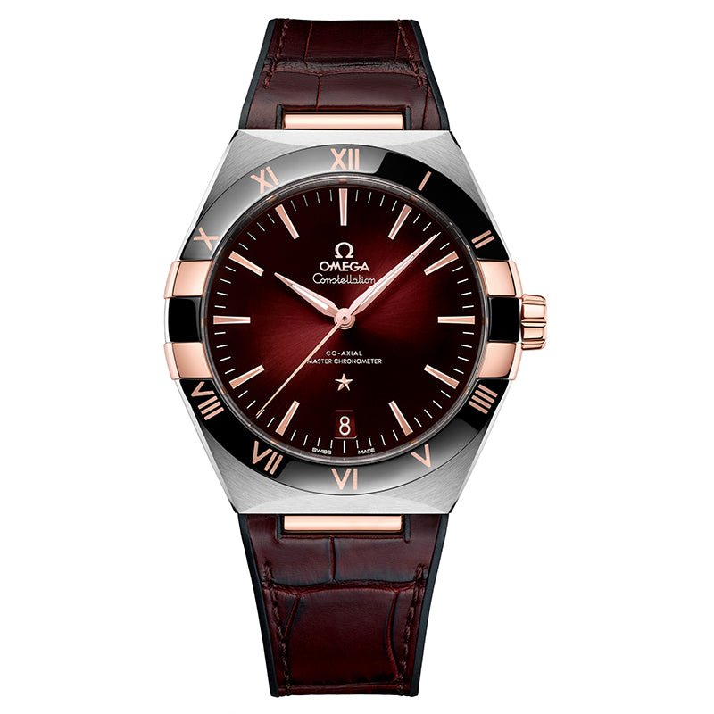 Omega Constellation Co Axial Master Chronometer 41mm Burgundy