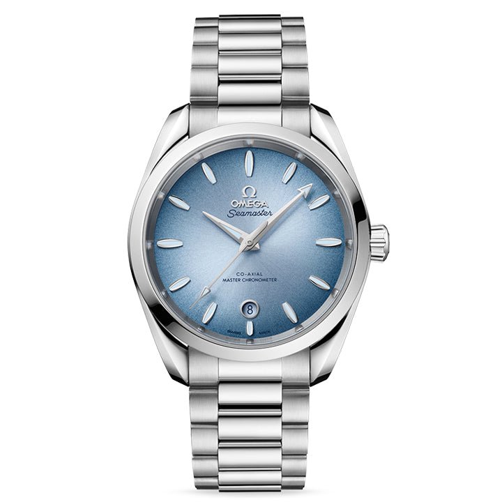 Omega Seamaster Aqua Terra 150m Co Axial Master Chronometer 38mm Summer Blue