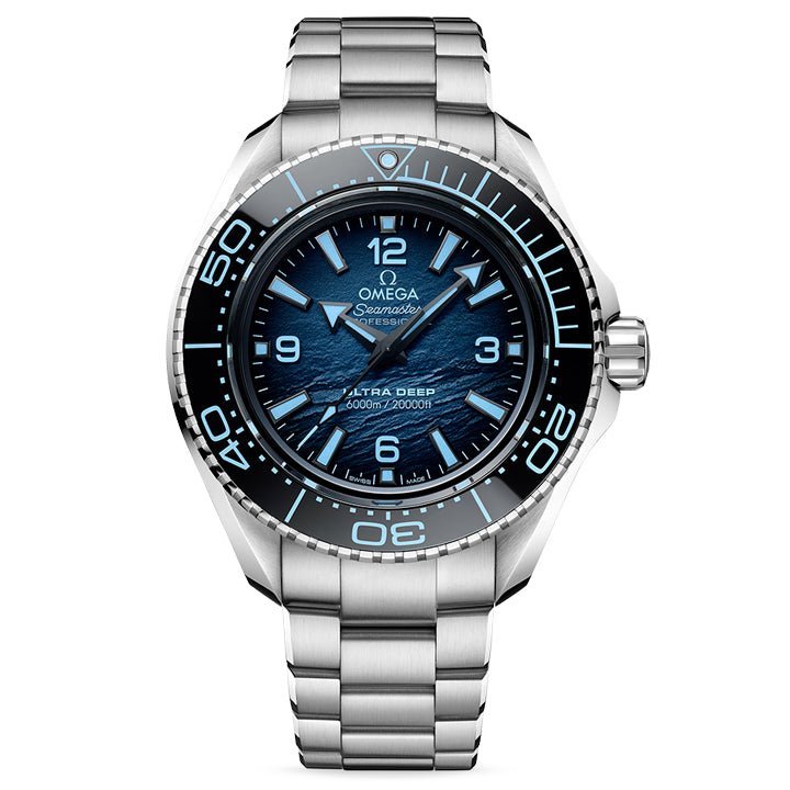 Omega Seamaster Planet Ocean 6000M Co Axial Master Chronometer 45.5mm Ultra Deep Summer Blue