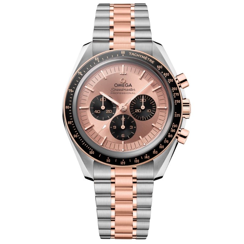 Omega Speedmaster Moonwatch Professional Steel and Sedna Gold