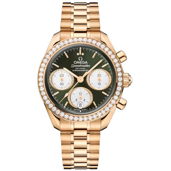 Omega Speedmaster 38, 38mm, Moonshine Gold on Moonshine Gold