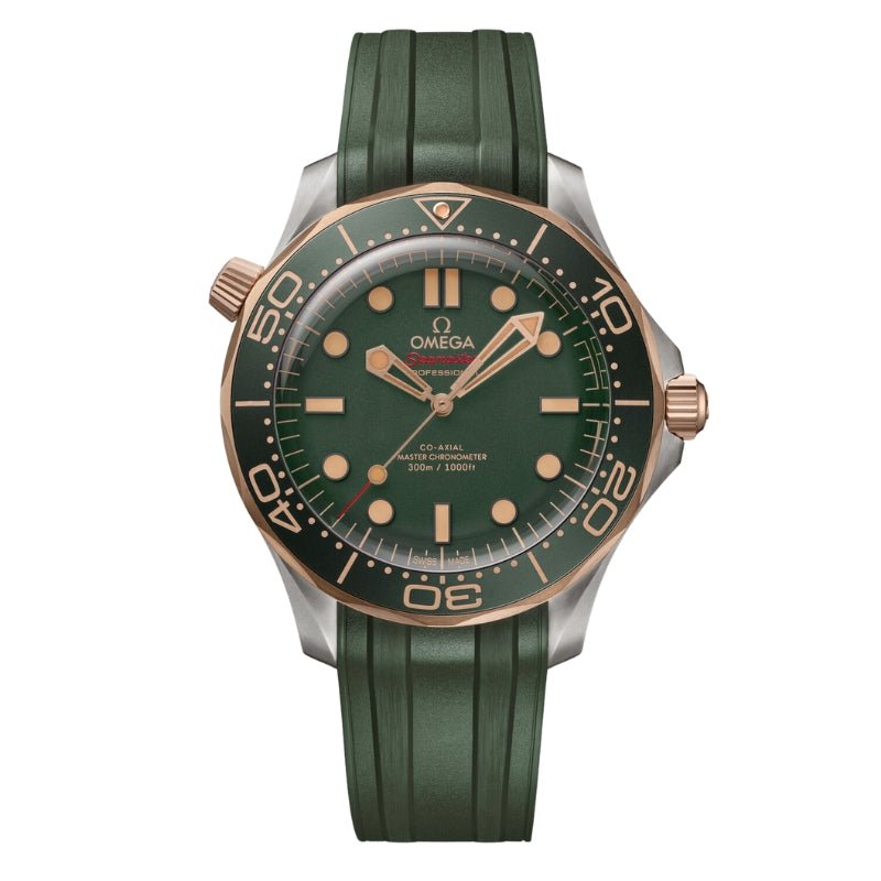 Omega Seamaster Diver 300M Omega Co Axial Master Chronometer 42mm Bronze Gold