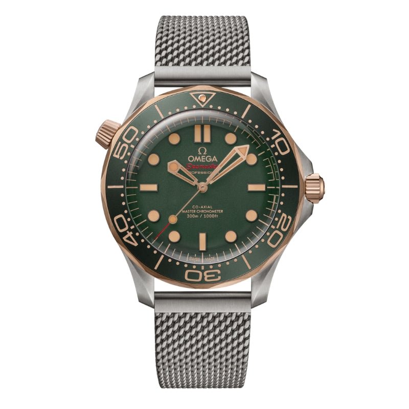 Omega Seamaster Diver 300M Omega Co Axial Master Chronometer 42mm Bronze Gold