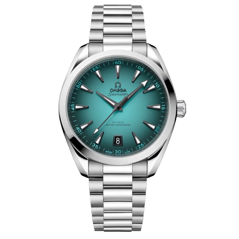 Omega Seamaster Aqua Terra 150M Steel on Steel 41mm Turquoise