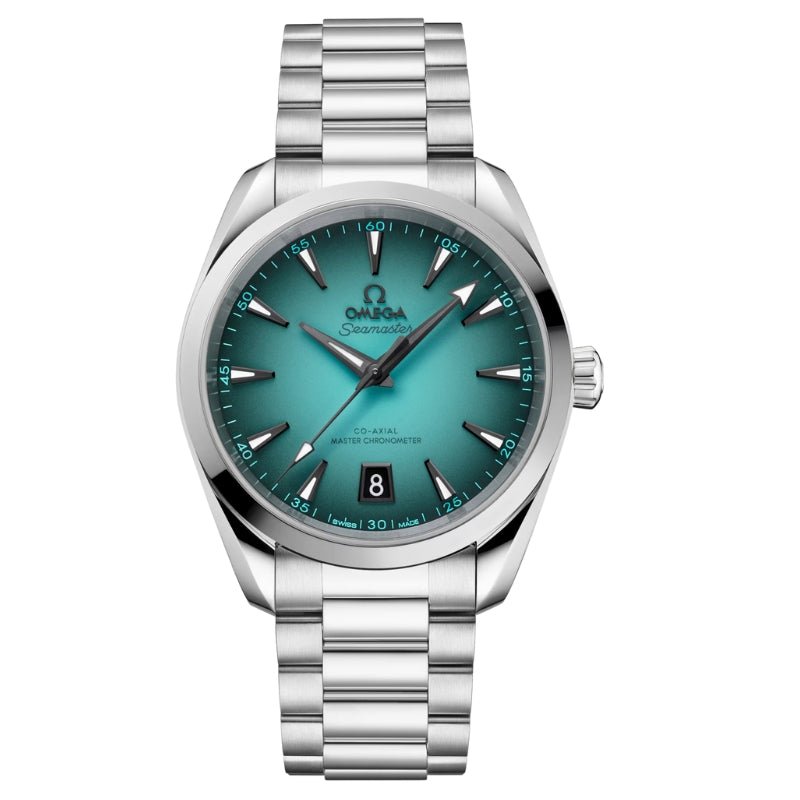 Omega Seamaster Aqua Terra 150M Steel on Steel 38mm Turquoise