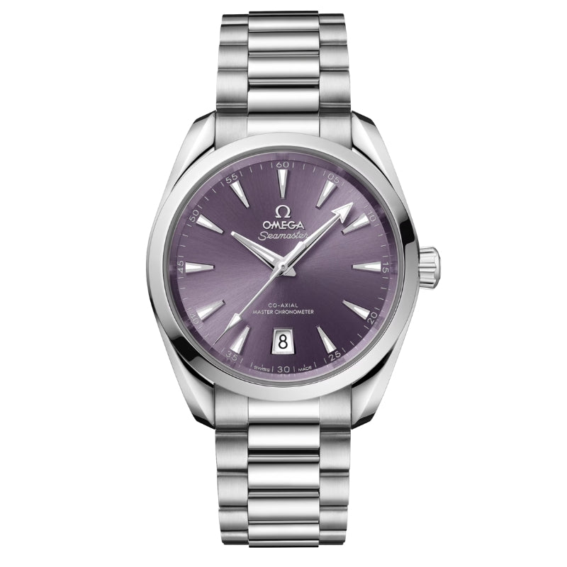 Omega Seamaster Aqua Terra Shades Steel on Steel 38mm Lavender