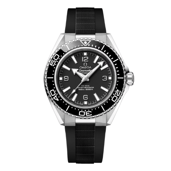 Omega Seamaster Planet Ocean 600M 42mm, Steel on Rubber Strap
