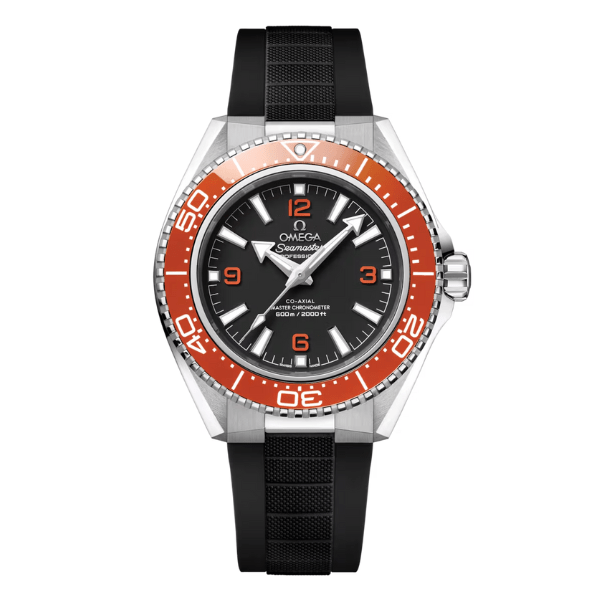 Omega Seamaster Planet Ocean 600M 42mm, Steel on Rubber Strap
