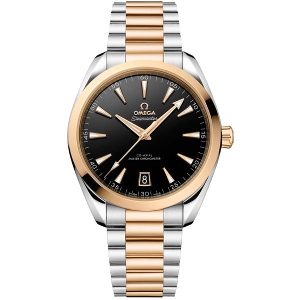 Omega Seamaster Aqua Terra 150M Moonshine Gold and Steel