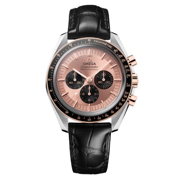 Omega Speedmaster Moonwatch Professional Steel and Sedna Gold