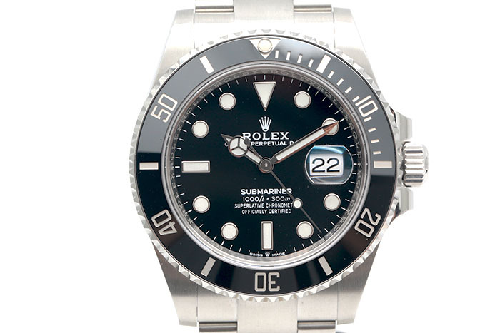 Rolex 勞力士 Submariner 鋼製300米潛水錶黑色陶瓷外圈 3235機芯 2021盒單齊全品像良好 41mm